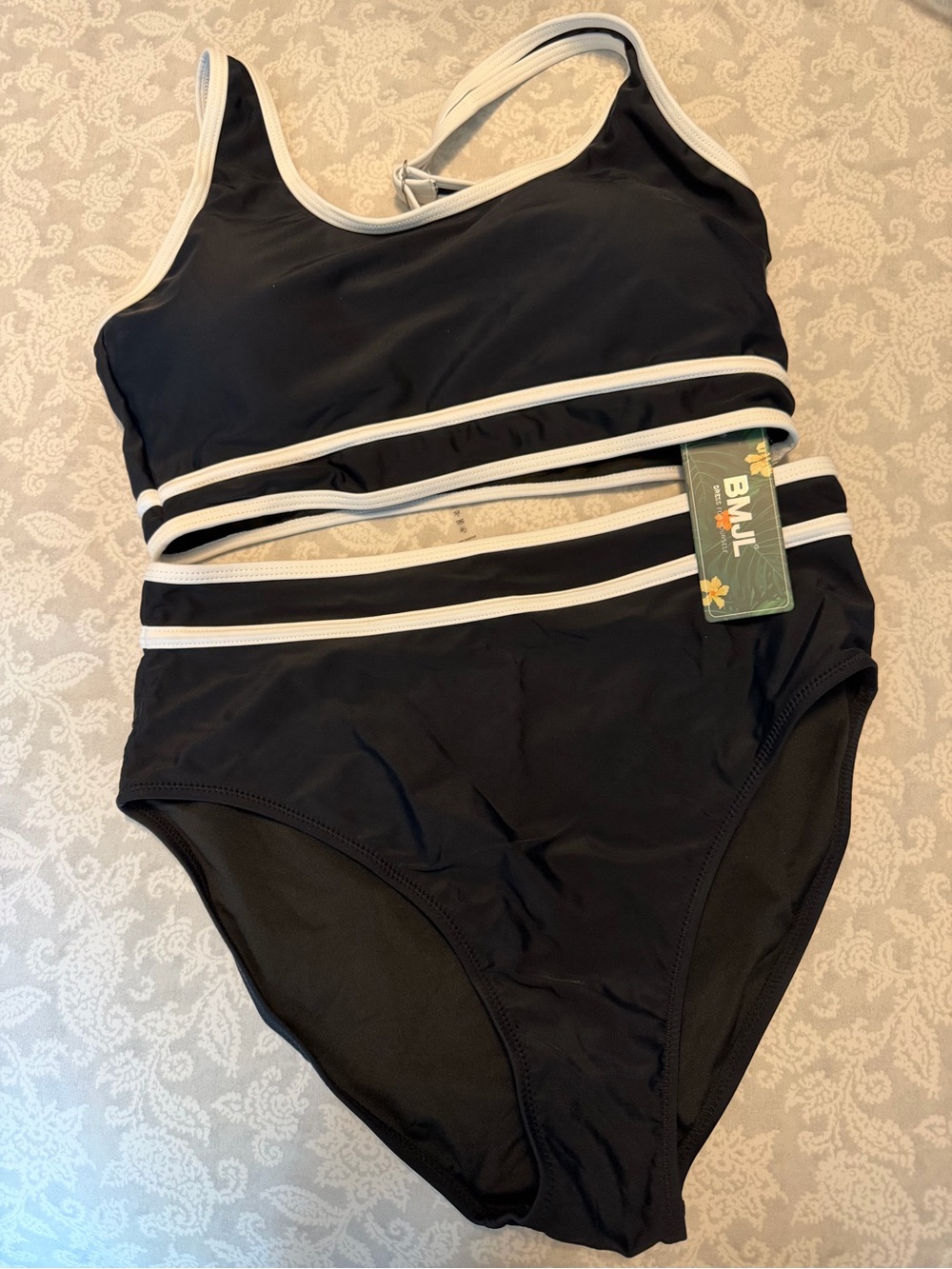 Women’s High Waisted Two-Piece Swimsuit